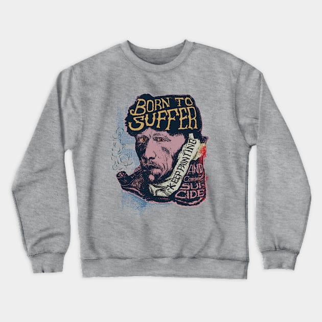 Van Gogh Crewneck Sweatshirt by ElzeroStudio